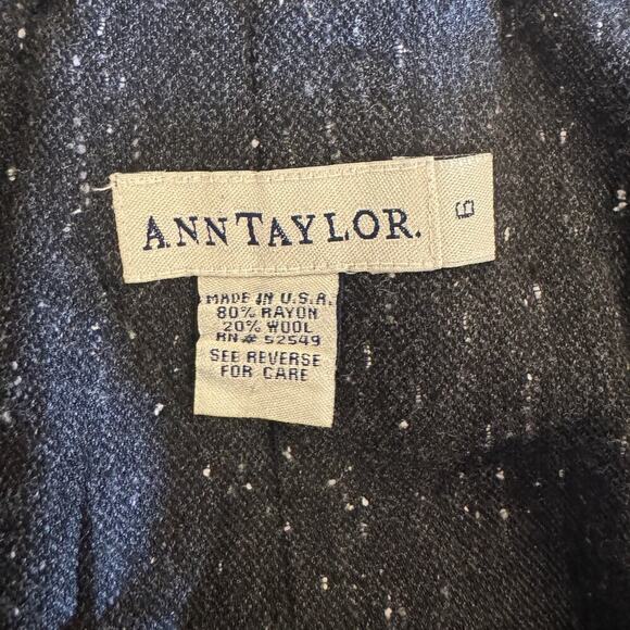 Vintage Ann Taylor Wool Blend Suspender Dress - Size 6 - Picture 7 of 9
